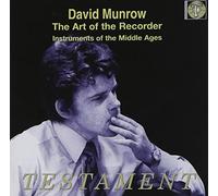 Munrow, David - Art Of The Recorder Instruments Of The Middle Ages