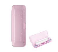 MUNSKT 1 custodia da viaggio per spazzolino da denti Laifen Wave e testine di spazzolino, custodia rigida trasparente per spazzolino elettrico, per viaggi di lavoro