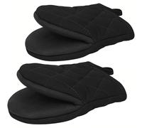 MUNSKT 1 paio Oven Gloves, Oven Gloves Heat Resistant, Protect Your Hands Against High Temperatures Thick and Durable Suitable For Kitchen Cooking and Baking Oven Mitts