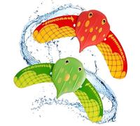 MUNSKT 2 Bambini Planatori, Giocattoli da Piscina per Bambini, Diavolo Pesce Disegno Giocattoli da Piscina, Regalo di Festa di Piscina Estiva per Ragazzi e Ragazze