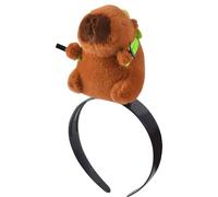 MUNSKT Adorabile cerchietto con clip per capelli in peluche, divertente e unico, accessorio per capelli, per feste di trucco, spettacoli teatrali, spettacoli teatrali, lavarsi il viso (divertente