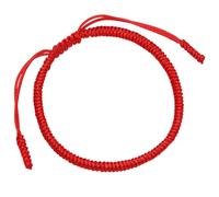 MUNSKT Bracciale fortunato + regalo buddista! Bracciale tibetano in corda di buona fortuna. Regali di amicizia. Bracciale chakra lavorato a mano per donne, uomini e adolescenti. Dimensione regolabile