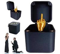 MUNSKT Dito Medio In Scatola, Dito Medio A Sorpresa, Scherzo In Scatola, Scherzo A Sorpresa, Regalo Pop-Up, Novità Natalizia, Regali Divertenti Per Uomini Donne