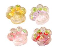 MUNSKT Squishy Zampa gigante, giocattolo zampetta di gatto anti stress zampa, giocattolo squishy a forma di zampa di gatto giocattoli squishy zampa all'ingrosso gatto, Fidget Toys per (misto colore)