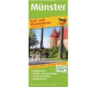 MUNSTER: Rad- und Wanderkarte mit Ausflugszielen, Einkehr- & Freizeittipps, Straßennamen
