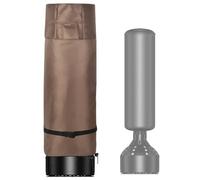 MunteLock Copertura Impermeabile per Sacco da Boxe a Piè di Terra, Protezione Esterna del Sacchetto per Pugilato, Oxford 420D Marrone (30 x 144 cm)