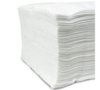 MUNTRADE Asciugamani usa e getta Spun-Lace per parrucchiere ed estetica. Colore bianco (100, 40 x 50 cm)
