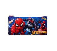 MUNTRADE Astuccio Scolastico Bambino Spider-Man Rettangolare Piatto