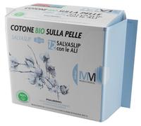 Munus medical proteggi slip con ali cotone bio sulla pelle 12 pezzi