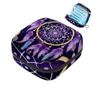 MUOOUM Borsa per assorbenti igienici, con bandiera americana, mucca, girasoli, coppetta mestruale, portatile, per donne e ragazze, Colore 9, 4.7x6.6x6.6 in/12x17x17 cm