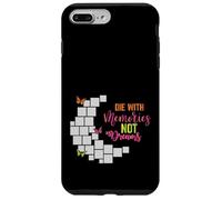 Muori con ricordi, non sogni, farfalla ispiratrice Custodia per iPhone 7 Plus/8 Plus