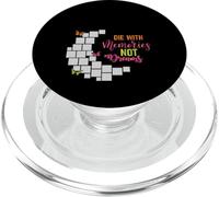 Muori con ricordi, non sogni, farfalla ispiratrice PopSockets PopGrip per MagSafe