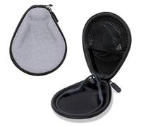 Muorruo Custodia Universale per Auricolari a conduzione ossea, Custodia Compatibile con SHOKZ New OpenRun PRO 2/PRO 2 Mini/OpenRun/OpenSwim per Auricolari Sportivi a Orecchio Aperto (Grigio)