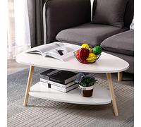 Mupai - Tavolino ovale con 2 ripiani, stile nordico