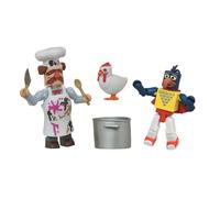 Muppets Minimates S1 2-Pack: Stunt Show Gonzo E Batter Damaged Swedish Chef