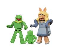 Muppets Minimates Serie 1 2-Pack: Kermit E Miss Piggy