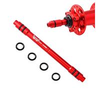 MUQZI Adattatore per ASSE da Bicicletta MTB 12/15 mm a 9 mm sgancio rapido Adattatore di conversione 100/135/142/148 mm per Bicicletta Anteriore mozzo Ruota QR Adattatore