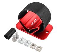 MUQZI Supporto per Ruota Posteriore di Bicicletta, Supporto per Portapacchi Auto, Supporto di Installazione per Bicicletta da Strada e Mountain Bike, Trasporto Sicuro, Rosso