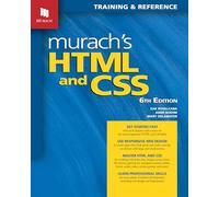 Zak Ruvalcaba Anne Boehm Mary Delam Murach’s HTML and CSS (6th Edit (Tascabile)
