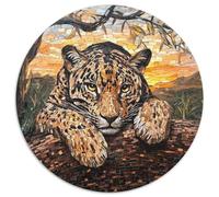 Murale a mosaico Puzzle 1000Pcs Giaguaro Decorazione Per La Casa. Rilassamento E Intelligence Per Adulti E Bambini Da 14 Anni 1000pcs (67.5x67.5cm)
