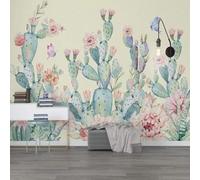 Murale Moderno 3D Che Decora Le Piante Della Camera Da Letto, I Fiori, Il Paesaggio Floreale, Il Divano Del Soggiorno Creativo Carta Da Parati Della Tv-200Cm×140Cm