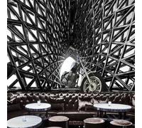 Murales in PVC autoadesivo, carta da parati 3D, sfondo geometrico creativo per interiori di moto, adesivo per la camera da letto e pittura murale soggiorno