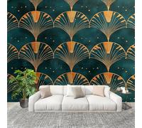 Muralo 250x175cm Stampa Geometrica Smerlata Tessuto Non Tessuto Murale Alla Moda Murale Poster Buio Parati Decorazione Murale Soggiorno Camera Da Letto Dal Design Moderno