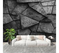 Muralo 300x210cm Texture Geometrica Moderna Tessuto Non Tessuto Murale Alla Moda Murale Poster Grigio Parati Decorazione Murale Soggiorno Camera Da Letto Dal Design Moderno