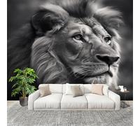 Muralo 400x280cm Animali Feroci Leone Strisce Tessuto Non Tessuto Murale Alla Moda Murale Poster Buio Parati Decorazione Murale Soggiorno Camera Da Letto Dal Design Moderno