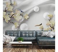 Muralo Carta da parati fotografica con struttura in vinile, effetto 3D, geometrico, 315 x 210 cm, per soggiorno, camera da letto, decorazione da parete, XXL, 315 x 210 cm