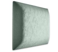 Muralo Pannelli Imbottiti per Pareti in Velluto 50 x 50 cm - Cuscino da Parete Decorativo, Design Moderno e di Lusso per Camera da Letto e Soggiorno - menta