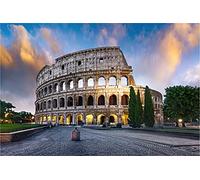 Muralo WTD - Carta da parati in tessuto non tessuto, 315 x 210 cm, motivo: città di Roma, stile antico, per soggiorno, camera da letto, XXL, dimensioni 315 x 210 cm