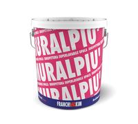 MURALPIU' Idropittura superlavabile alta copertura per interni ed esterni bianca