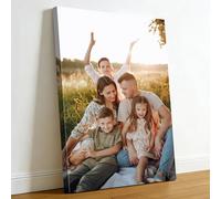 Muralscape Foto su tela personalizzate senza cornice, poster con stampa fotografica personalizzata per ritratti di animali domestici, ricordo delle vacanze, foto su tela personalizzata per famiglia