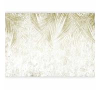 murando Carta da parati Foglie di Palma 400x280 cm Fotomurali in TNT Murale alla moda Decorazione da Muro XXL Poster Gigante Design Carta per pareti Natura Aspetto concreto Botanico b-A-10322-a-c