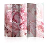 murando - Paravento Decorativo Bifacciale Fiori 225x172 XXL 5 Pannelli Divisori - Stampa su due Lati su Tela in TNT - Separe Divisorio per la Casa - Non Trasparente - Natura b-B-0389-z-c