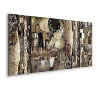 murando - Quadri Moderni per Camera da Letto, Gustav Klimt Bacio, 100x40 cm | Chiodi Inclusi, 5 Pezzi, Quadro Moderno, Murale Arte, Stampe da Parete, Resistenti Allo Sbiadimento, Produzione Europea
