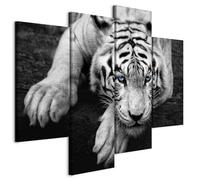 murando - Quadri Moderni per Soggiorno, Tigre, 126x98 cm