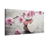 murando - Quadro 120x40 cm 1 Pezzo Stampa su Tela Strutturata XXL Quadri Moderni Murale Arte Moderno Grafica Decorazioni da Parete Pittura Immagini Decori Natura Feng Shui Spa Fiori b-B-0210-b-a