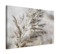 murando Quadro 90x60 cm 1 Pezzo - Stampa su Tela Canvas con Struttura - Quadri Moderni Camera da Letto - Murale Arte Decorazioni da Parete Immagini Decori Rose Erba di pampa motrici Rami b-C-0970-b-a