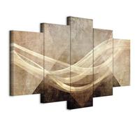 murando - Quadro Acustico Astratto 5 pezzi schiuma acustica 5 pezzi Quadri Moderni Grandi - Insonorizzati - Stampa su Tela - Protezione dai Rumori Fonoassorbente - Protegge da Rumori