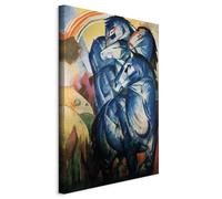 murando - Quadro Acustico Franz Marc 60x90 cm 1 Pezzo schiuma acustica Quadri Moderni Soggiorno - Stampa su Tela Pannelli Fonoassorbenti Decorativi Decorazione Parete Ufficio l-F-10561-b-a
