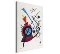 murando - Quadro Acustico Wassily Kandinsky 80x120 cm 1 Pezzo schiuma acustica Quadri Moderni - Stampa su Tela Pannelli Fonoassorbenti Decorativi Decorazione da Parete Copie l-G-10196-b-a