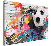 murando - Quadro da Dipingere con i Numeri Adulti Calcio Calcio 50x40cm Dipinto con Numeri su Tela - Paint by Numbers - Quadri Numerati Bambini Moderni - Kit Pittura - Idee Regali n-A-0558-d-a