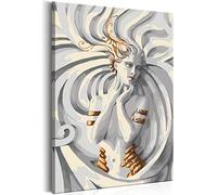 murando - Quadro da Dipingere con i Numeri Adulti Dea 40x50 cm Dipinto con Numeri su Tela - Paint by Numbers - Quadri Numerati Bambini Moderni - Kit Pittura - Idee Regali - Verticale n-A-0277-d-a