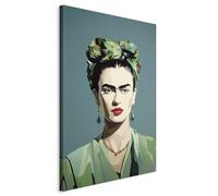 murando Quadro Frida 40x60 cm 1 Pezzo Stampa su Tela XXL Quadri Moderni Murale Moderno Grafica Decorazioni da Parete Pittura Immagini Donna Kahlo Minimalista Pittori Elegante h-H-10059-b-a