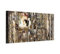 murando - Quadro Gustav Klimt 120x40 cm 1 Pezzo - Stampa su Tela Strutturata XXL Grande - Quadri Moderni Soggiorno Grandi - Stampe da Parete Murale Arte Moderno Pittura - Astratto l-A-0012-b-b