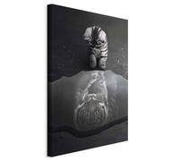 murando - Quadro Moderno Camera da Letto, Verticale Gatto Riflesso 40x60cm | Chiodi Inclusi, 1 Pezzo, Murale Arte, Stampe da Parete, Resistenti Allo Sbiadimento, Produzione Europea