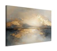 murando - Quadro Moderno per Camera da Letto, Alba Astratta, 60x40 cm | Chiodi Inclusi, 1 Pezzo, Stampa su Tela, Murale Arte, Resistenti Allo Sbiadimento, Produzione Europea
