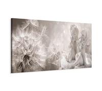 murando - Quadro Moderno per Soggiorno, Soffione Angelo, 150x50 cm